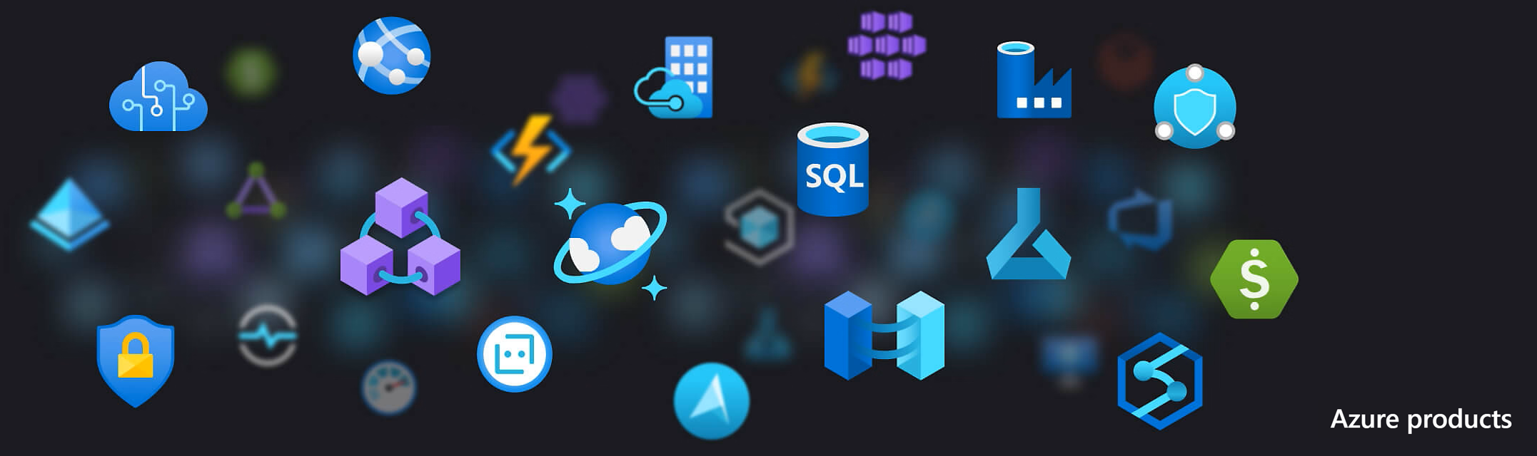 Azure product diagram (AKS, Cosmos DB, Blob Storage, DevOps)
